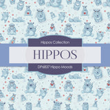 Hippo Moods Digital Paper DP6837 - Digital Paper Shop