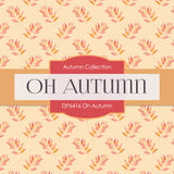 Oh Autumn Digital Paper DP6416 - Digital Paper Shop