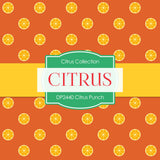 Citrus Punch Digital Paper DP2440 - Digital Paper Shop