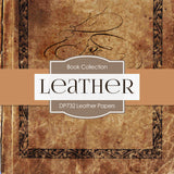 Leather Digital Paper DP732 - Digital Paper Shop
