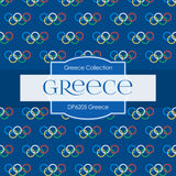 Greece Digital Paper DP6205A - Digital Paper Shop