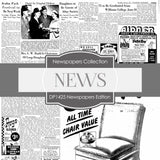 Newspapers Edition Digital Paper DP1425 - Digital Paper Shop