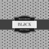 Black Digital Paper DP6177B - Digital Paper Shop