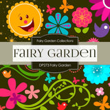 Fairy Garden Digital Paper DP273 - Digital Paper Shop