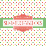 Summer Fabulous Digital Paper DP4169 - Digital Paper Shop