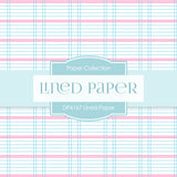 Lined Paper Digital Paper DP6167C - Digital Paper Shop