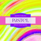 Pastel Splatter Digital Paper DP6741 - Digital Paper Shop