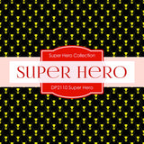 Super Hero Digital Paper DP2110 - Digital Paper Shop