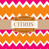 Citrus Chevron Digital Paper DP4075 - Digital Paper Shop