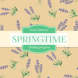Springtime Digital Paper DP3485 - Digital Paper Shop
