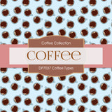 Coffee Types Digital Paper DP7037 - Digital Paper Shop