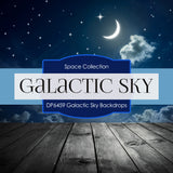 Galactic Sky Backdrops Digital Paper DP6459 - Digital Paper Shop