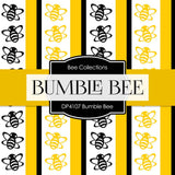 Bumble Bee Digital Paper DP4107 - Digital Paper Shop