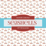 Seashells Digital Paper DP7108 - Digital Paper Shop