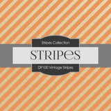 Vintage Stripes Digital Paper DP100 - Digital Paper Shop - 4
