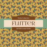 Lovely Flutter Digital Paper DP7003A - Digital Paper Shop