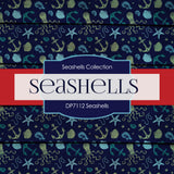 Seashells Digital Paper DP7112 - Digital Paper Shop