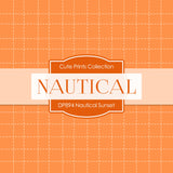 Nautical Sunset Digital Paper DP894 - Digital Paper Shop