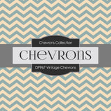 Vintage Chevrons Digital Paper DP967 - Digital Paper Shop - 4