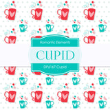 Cupid Digital Paper DP6167B - Digital Paper Shop