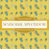 Seasonal Splendor Digital Paper DP6090A - Digital Paper Shop