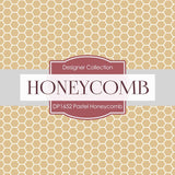 Pastel Honeycomb Digital Paper DP1652 - Digital Paper Shop