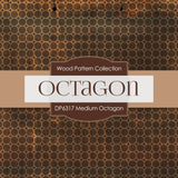 Medium Octagon Digital Paper DP6317A - Digital Paper Shop