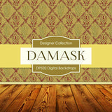 Damask Backdrops Digital Paper DP532 - Digital Paper Shop