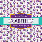 Counting Numbers Digital Paper DP6786 - Digital Paper Shop