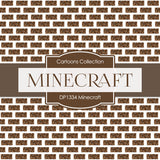 Minecraft Digital Paper DP1334 - Digital Paper Shop