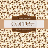 Coffee Beans Digital Paper DP7049 - Digital Paper Shop