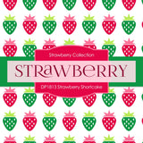 Strawberry Shortcake Digital Paper DP1813 - Digital Paper Shop