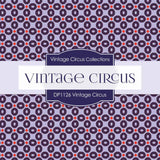 Vintage Circus Digital Paper DP1126 - Digital Paper Shop