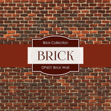 Brick Wall Digital Paper DP601 - Digital Paper Shop