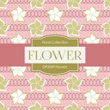 Flowers Digital Paper DP2049 - Digital Paper Shop