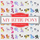 My Little Pony Paper DP1355 - Digital Paper Shop