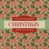 Joy to The World Digital Paper DP7015 - Digital Paper Shop