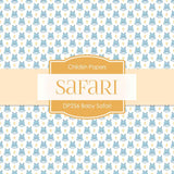 Baby Safari Digital Paper DP256 - Digital Paper Shop