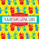Madagascar Digital Paper DP1853 - Digital Paper Shop