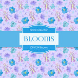 Blooms Digital Paper DP6124A - Digital Paper Shop