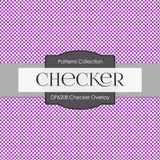 Checker Overlay Digital Paper DP6208A - Digital Paper Shop