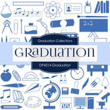 Graduation Digital Paper DP4514 - Digital Paper Shop