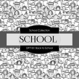 Back To School Digital Paper DP7181 - Digital Paper Shop