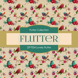 Lovely Flutter Digital Paper DP7004A - Digital Paper Shop
