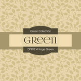 Vintage Green Digital Paper DP903 - Digital Paper Shop - 3