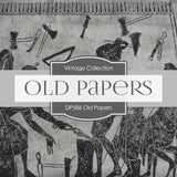 Old Papers Digital Paper DP586 - Digital Paper Shop