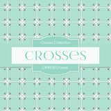 Crosses Digital Paper DP4378 - Digital Paper Shop