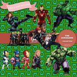 Avengers Digital Paper DP2713 - Digital Paper Shop