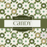 Sweet Candy Cane Digital Paper DP2432 - Digital Paper Shop
