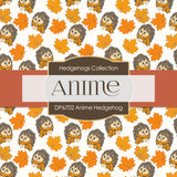 Anime Hedgehog Digital Paper DP6702 - Digital Paper Shop